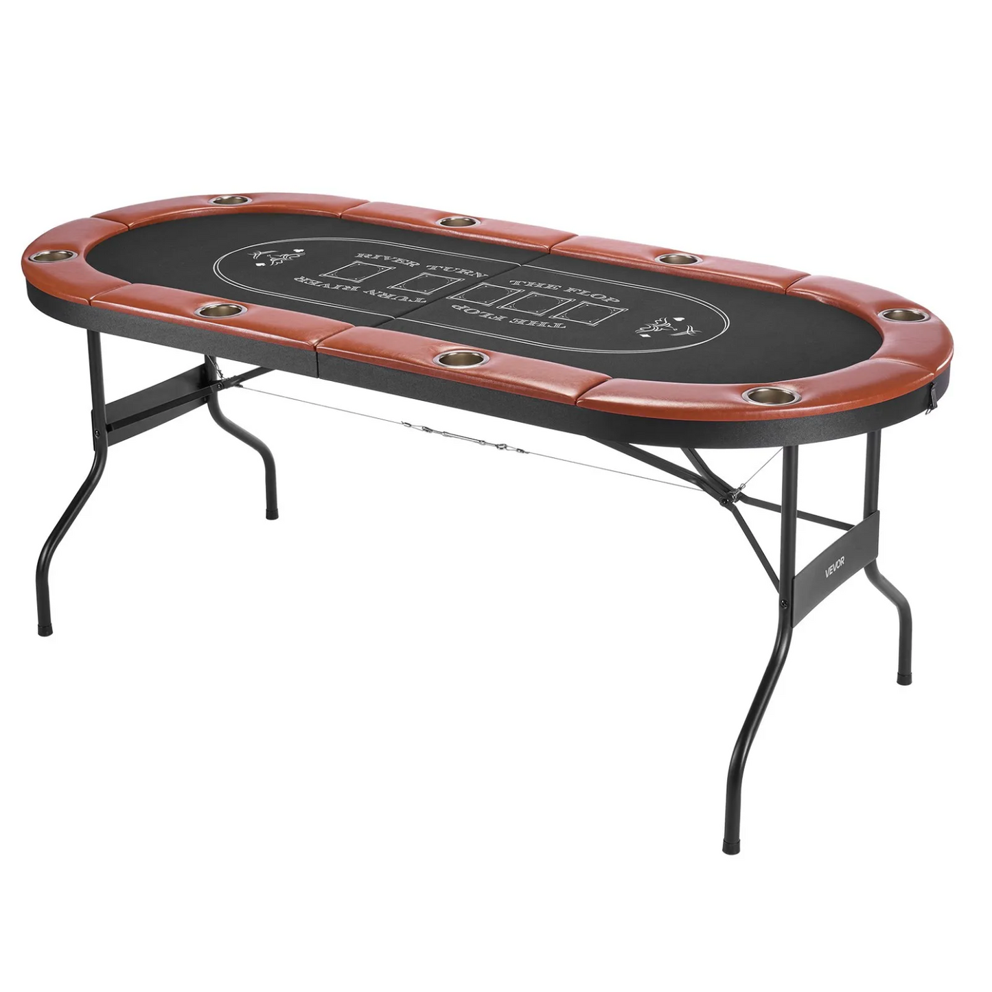 Poker en Black Jack tafel - Vouwtafel - Inclusief toebehoren - Verzending of bezorging