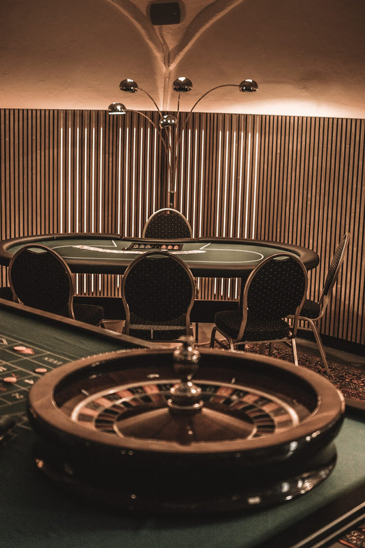 Event pakket voor max. 24 personen: 1x Black Jack tafel + 1x Poker tafel + 1x Roulette tafel